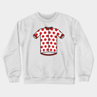 Polka Dot Climbers Cycling Jersey Crewneck Sweatshirt